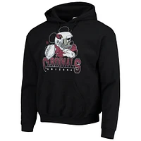 Sweat à capuche noir pour hommes Junk Food Arizona Cardinals Disney Mickey Quarterback