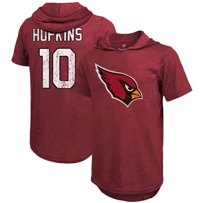 Lids Arizona Cardinals Majestic Threads Primary Logo Tri-Blend Hoodie  T-Shirt - Cardinal