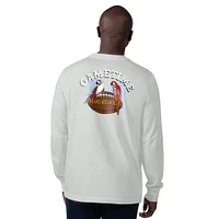 Men's Margaritaville  Gray Arizona Cardinals Gametime Long Sleeve T-Shirt