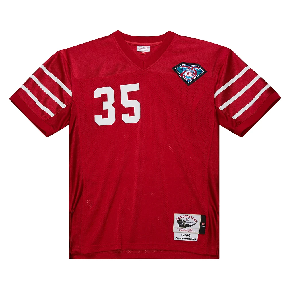 Men's Mitchell & Ness Aeneas Williams Cardinal Arizona Cardinals 1994 Authentic Throwback Retired Player Jersey