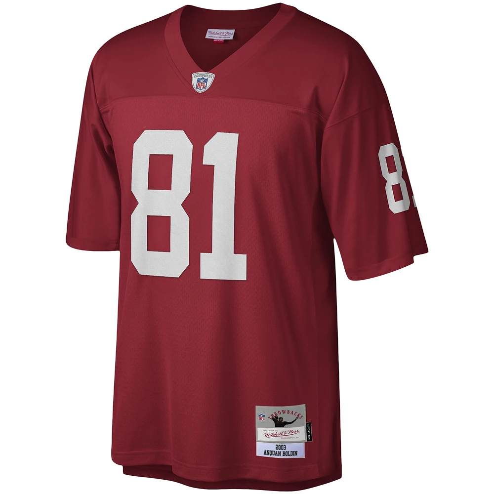 Men's Mitchell & Ness Anquan Boldin Cardinal Arizona Cardinals Legacy Replica Jersey