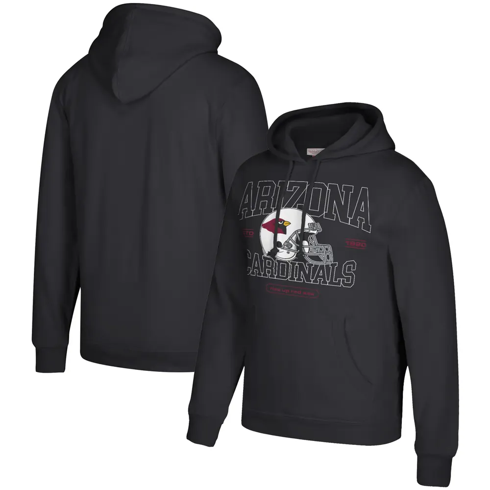 Lids Arizona Cardinals Mitchell & Ness Head Coach Pullover Hoodie -  Cardinal/Black