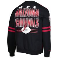 Men's Mitchell & Ness Cardinal Arizona Cardinals All Over 2.0 Pullover Sweatshirt