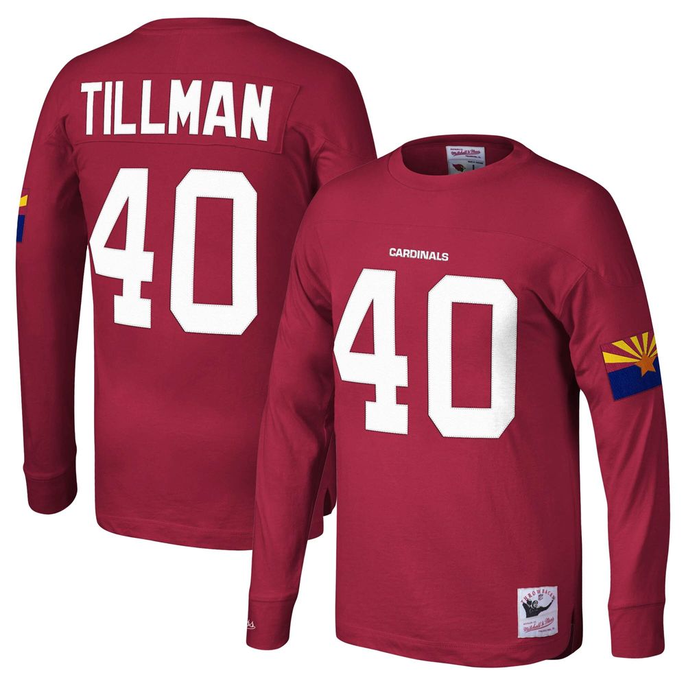 Men's Mitchell & Ness Pat Tillman Platinum Arizona Cardinals NFL