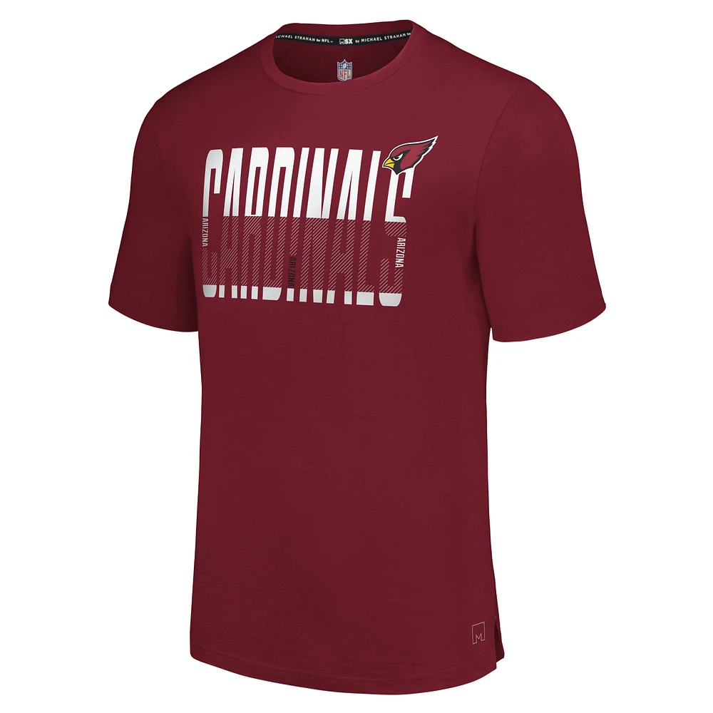 T-shirt de travail d'équipe MSX by Michael Strahan Cardinal Arizona Cardinals pour hommes