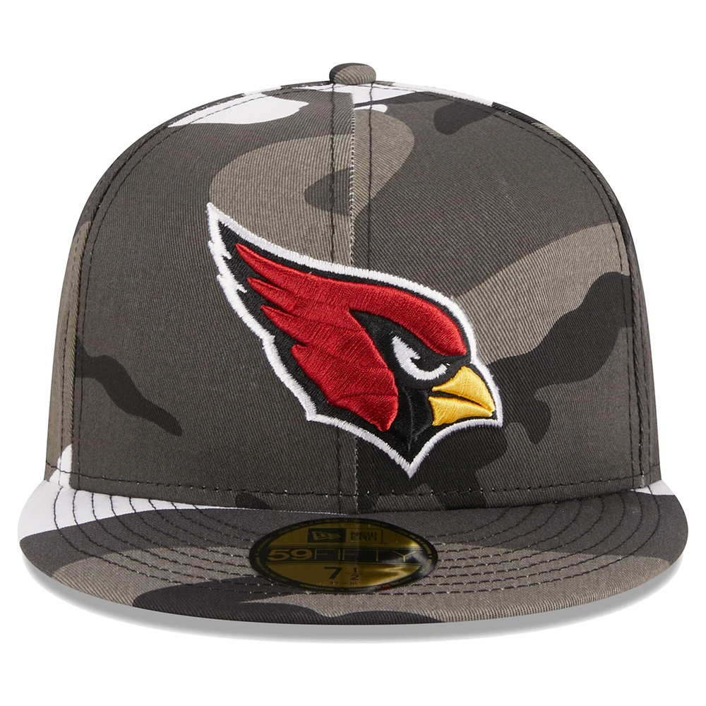 Casquette ajustée 59FIFTY Urban Camo des Cardinals de l'Arizona New Era pour homme