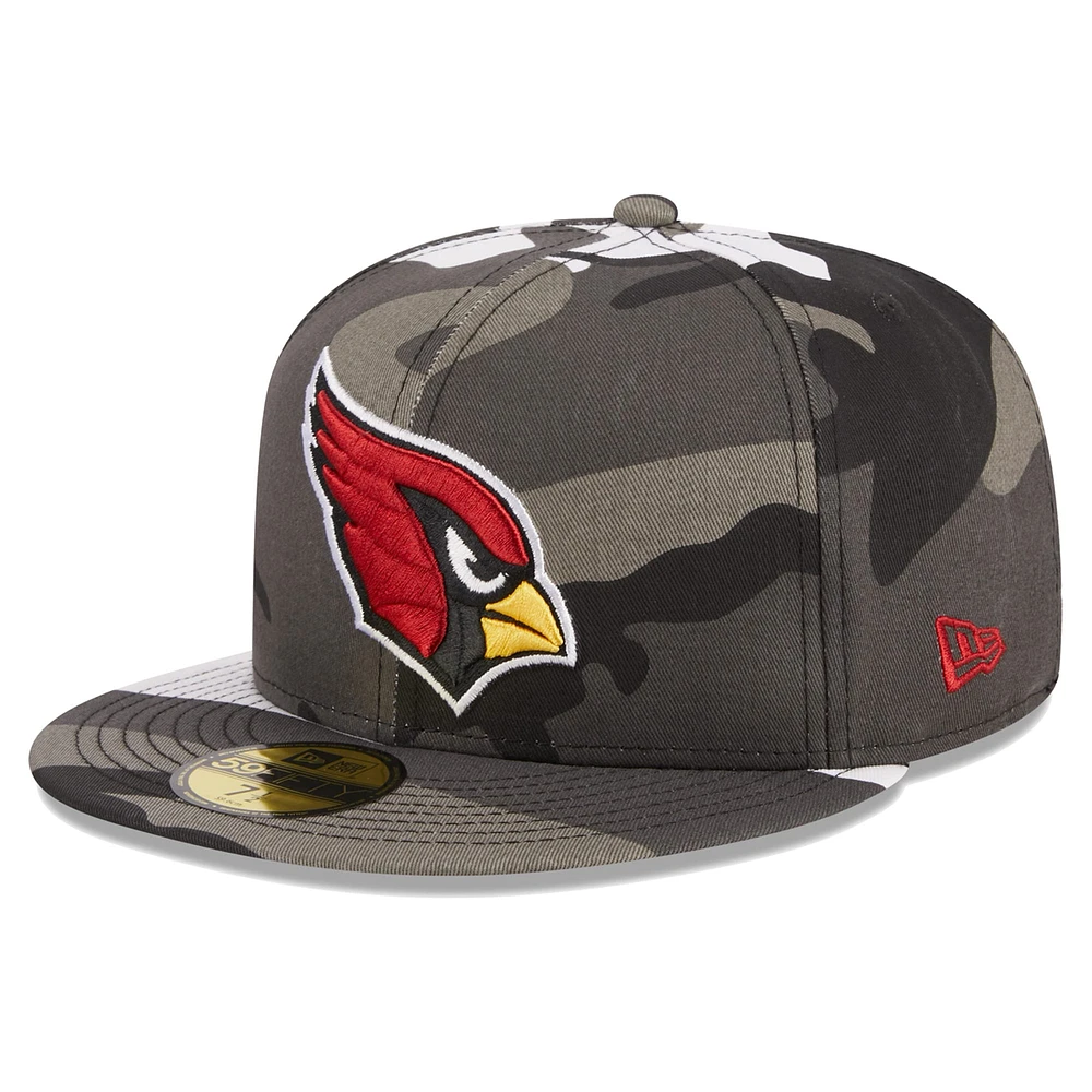 Casquette ajustée 59FIFTY Urban Camo des Cardinals de l'Arizona New Era pour homme