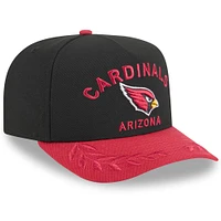 Men's New Era /Cardinal Arizona Cardinals 2025 NFL Draft A-Frame 9FIFTY Snapback Hat