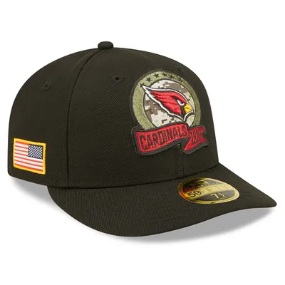 Men's New Era Cardinal Arizona Cardinals Identity 59FIFTY Fitted Hat