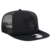 Men's New Era Black Arizona Cardinals Active Tone Golfer Snapback Hat