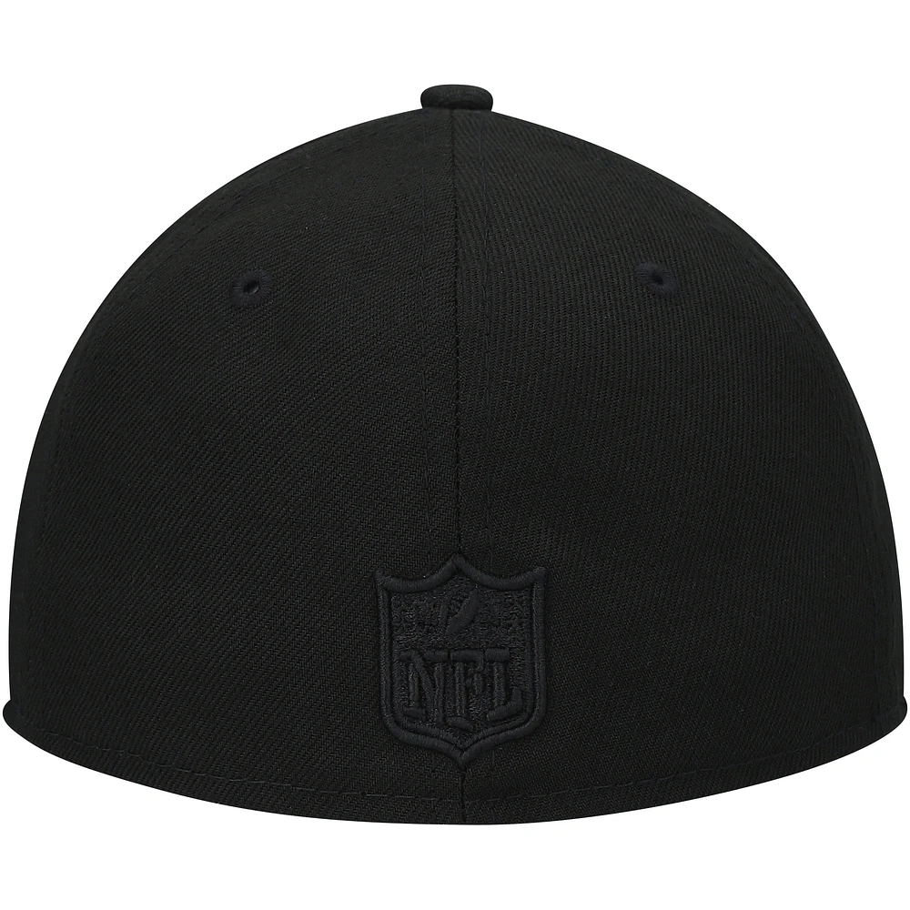 Casquette ajustée 59FIFTY II à profil bas des Cardinals de l'Arizona noir New Era pour homme