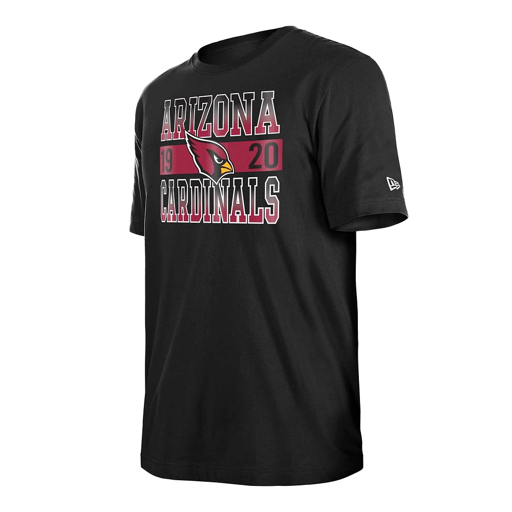 T-shirt noir New Era City Team des Arizona Cardinals pour homme