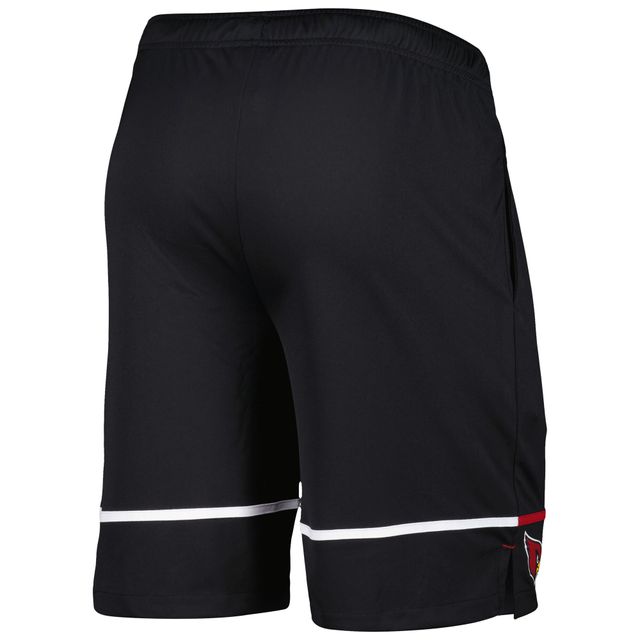 Short d'entraînement New Era Arizona Cardinals Combine Authentic Rusher noir pour homme