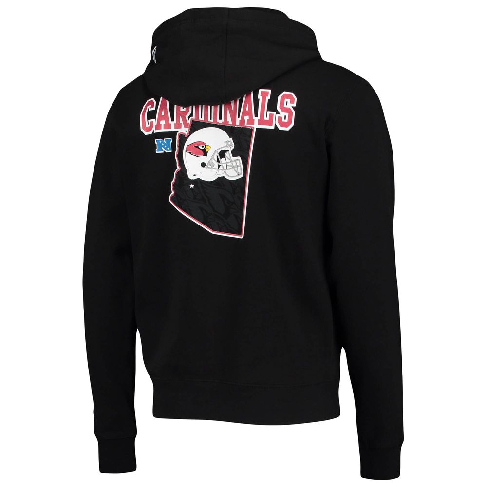 Men's New Era Black Arizona Cardinals Local Pack Pullover Hoodie