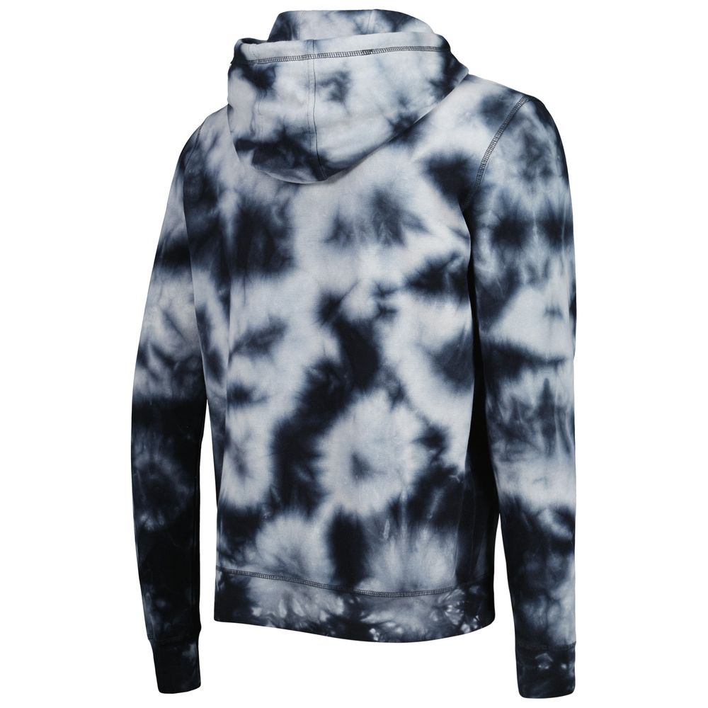 Men's New Era Black Arizona Cardinals Team Tie-Dye Pullover Hoodie