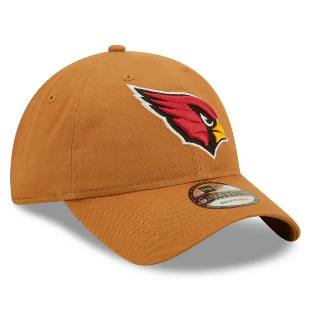 Men's New Era Light Brown Louisville Cardinals Core Classic Cuffed Knit Hat