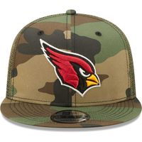 Men's New Era Camo/Olive Arizona Cardinals Trucker 9FIFTY - Snapback Hat