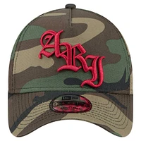 Men's New Era Camo Arizona Cardinals Mystic Camo A-Frame 9FORTY Adjustable Hat