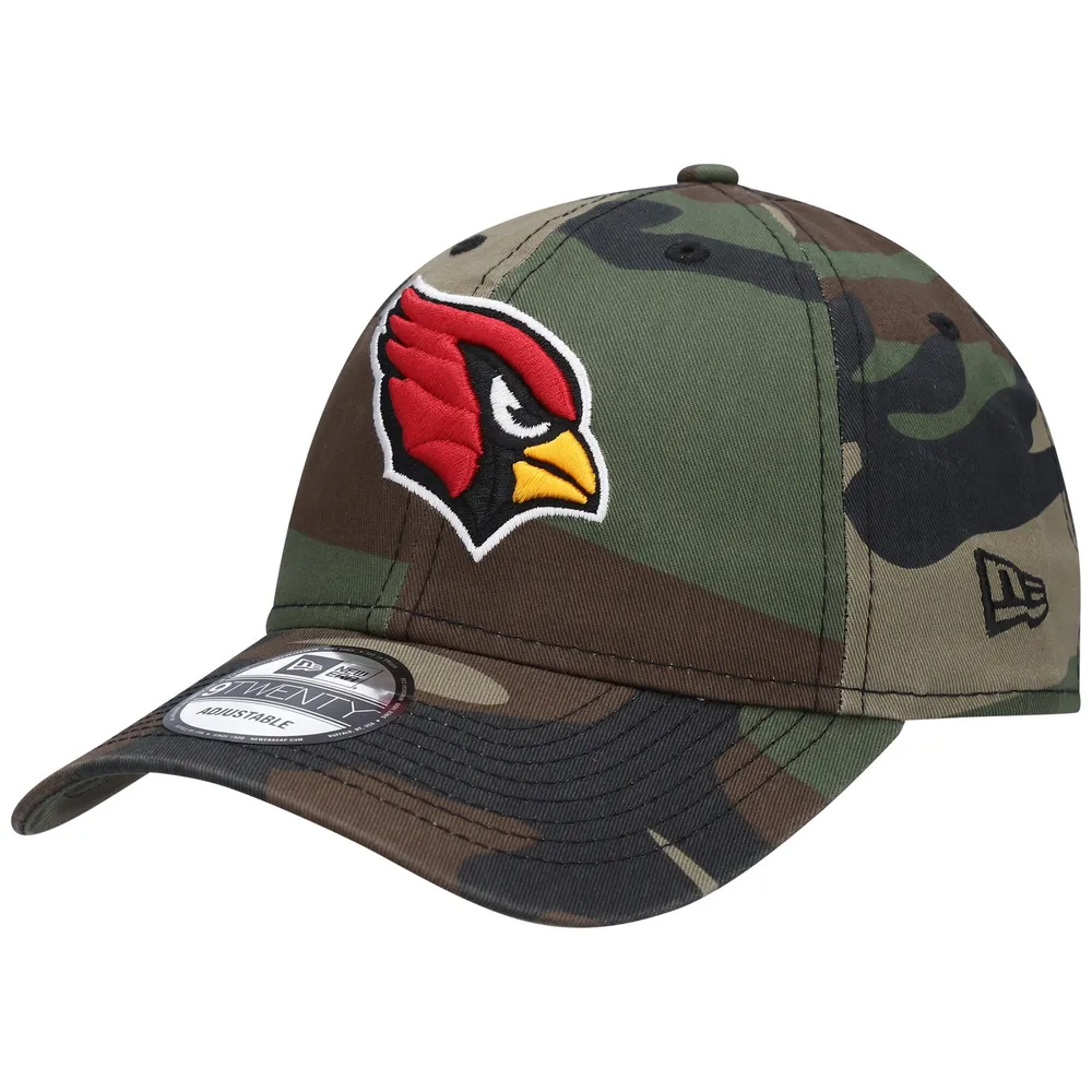 Men's New Era Camo/Olive Arizona Cardinals Trucker 9FIFTY Snapback Hat