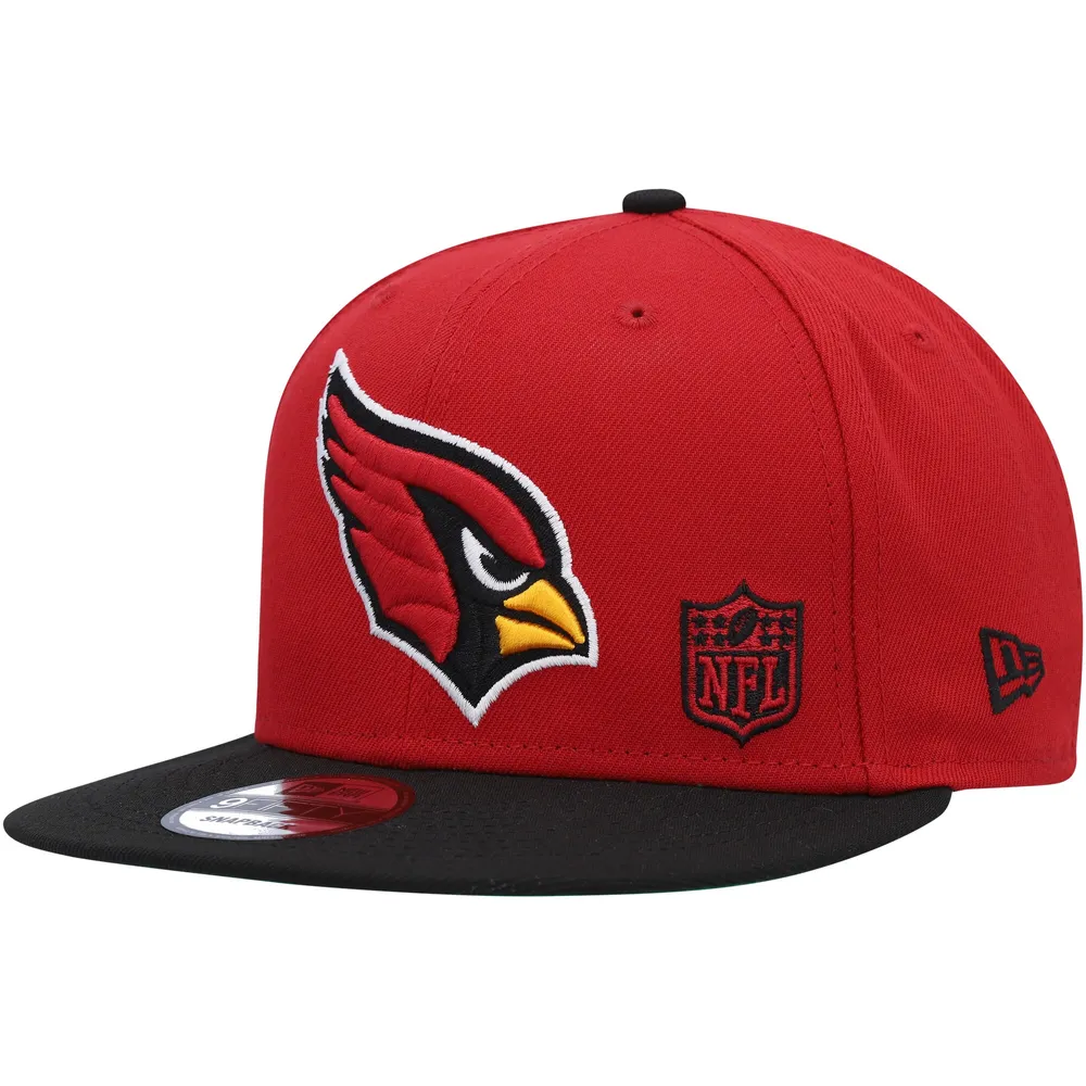 New Era Men's Arizona Cardinals Logo Black 59Fifty Fitted Hat