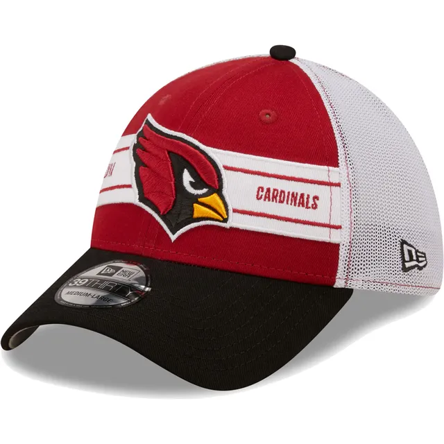 New Era Men's Black, Camo Arizona Cardinals 2022 Salute To Service 9FORTY  Snapback Trucker Hat