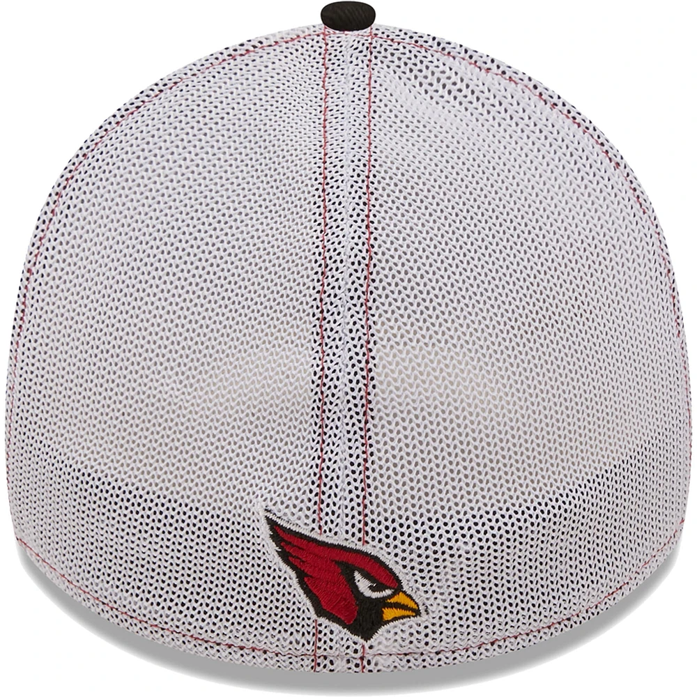 Men's New Era Cardinal/Black Arizona Cardinals Team Banded 39THIRTY Flex Hat