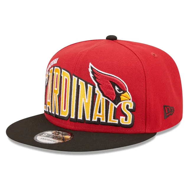 Men's New Era Cardinal Arizona Cardinals Basic 9FIFTY Adjustable Snapback  Hat