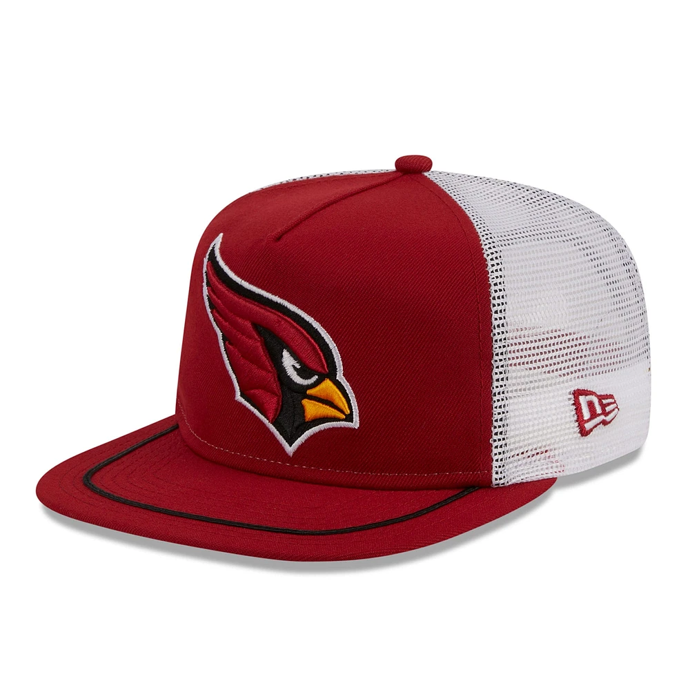 Casquette réglable Original Classic Golfer Cardinal/White Arizona Cardinals New Era pour homme