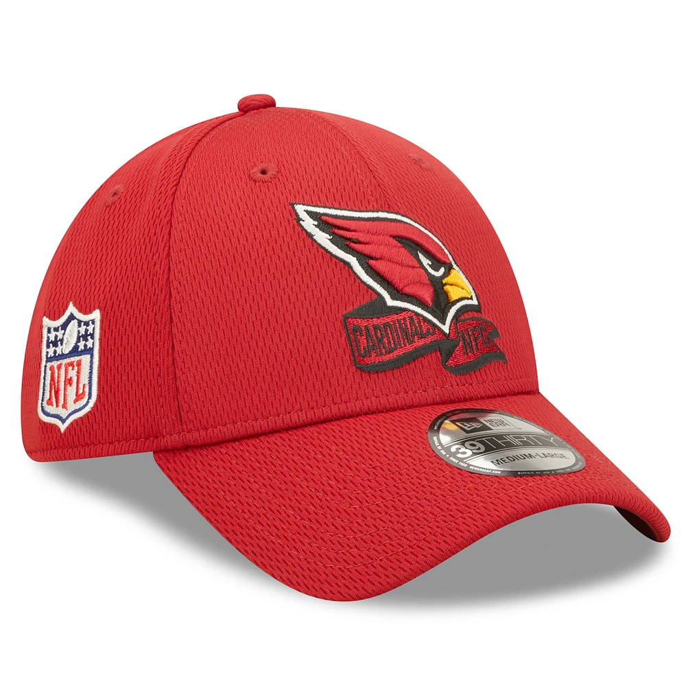 Casquette 39THIRTY Coaches Flex pour homme New Era Cardinal Arizona Cardinals 2022 Sideline