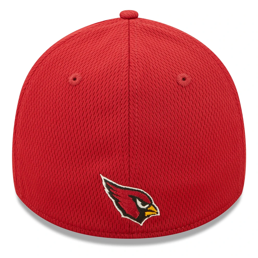 Men's New Era Cardinal Arizona Cardinals 2022 Sideline - 39THIRTY Coaches Flex Hat