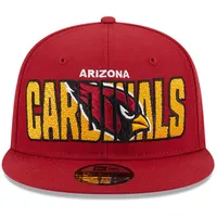 Men's New Era Cardinal Arizona Cardinals 2023 NFL Draft 9FIFTY Snapback Adjustable Hat