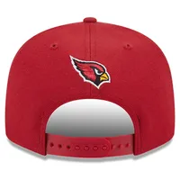 Men's New Era Cardinal Arizona Cardinals 2023 NFL Draft 9FIFTY Snapback Adjustable Hat