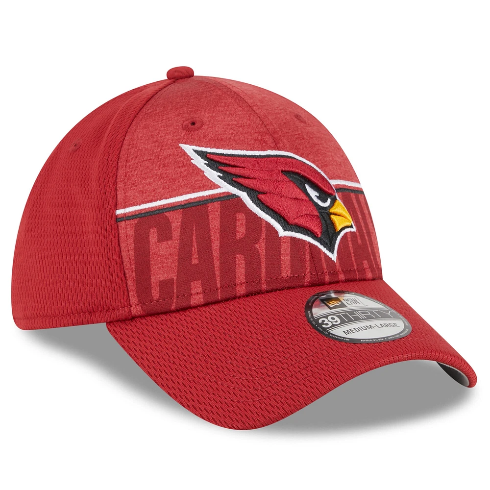 Men's New Era  Cardinal Arizona Cardinals 2023 NFL Training Camp 39THIRTY Flex Hat