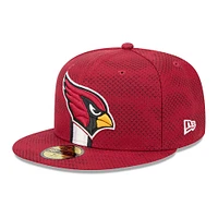 Men's New Era  Cardinal Arizona Cardinals 2024 Sideline 59FIFTY Fitted Hat