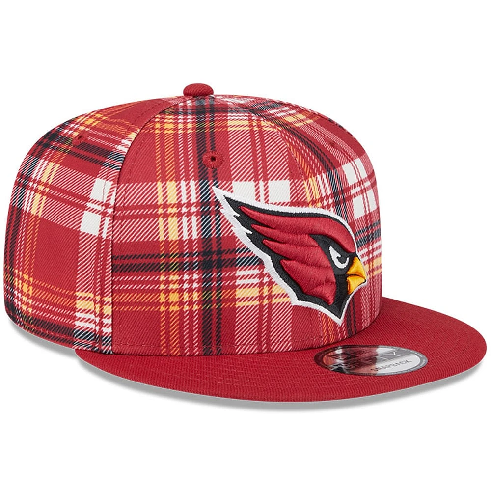 Men's New Era Cardinal Arizona Cardinals 2024 Sideline Statement 9FIFTY Snapback Hat