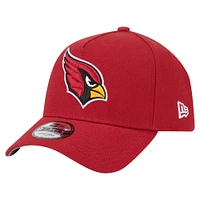 Men's New Era  Cardinal Arizona Cardinals  A-Frame 9FORTY Adjustable Hat