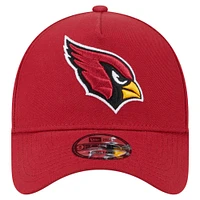 Casquette ajustable A-Frame 9FORTY Cardinal Arizona Cardinals de New Era pour homme