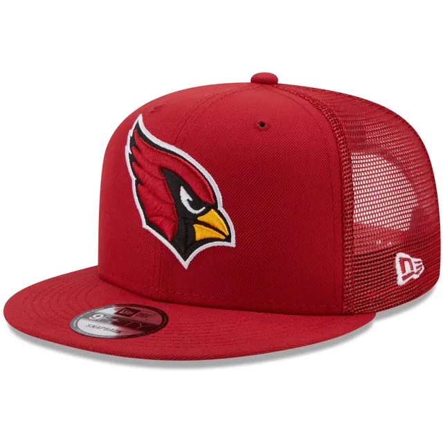 Lids Arizona Cardinals New Era Quad II 9FIFTY Trucker Snapback Hat - Black