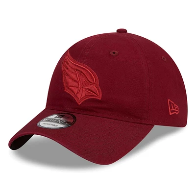 Men's New Era Cardinal Arizona Cardinals Color Pack 9TWENTY Adjustable Hat