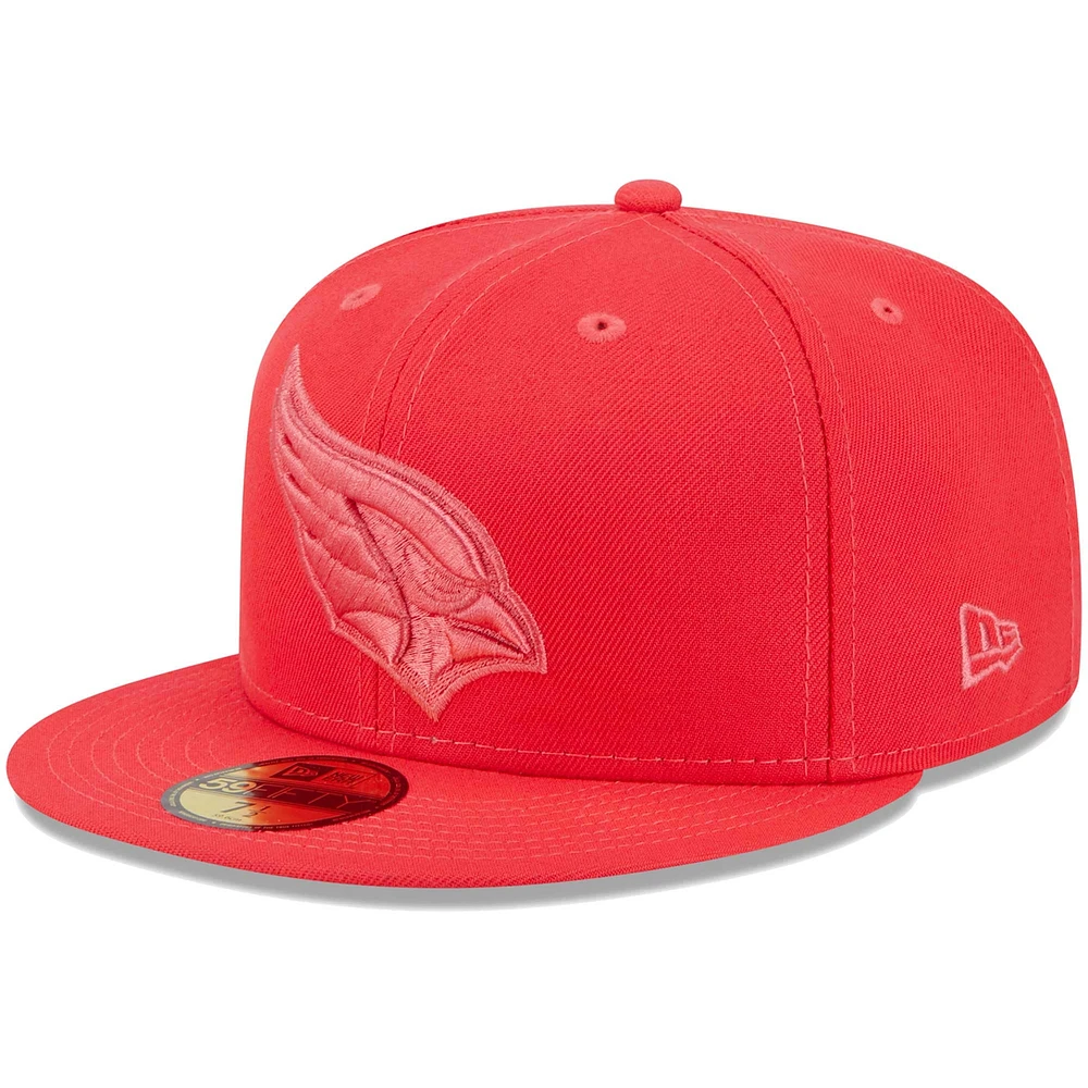 Men's New Era Cardinal Arizona Cardinals Color Pack Brights 59FIFTY Fitted Hat