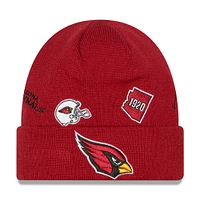 NWE AZCARD CRDNL NFL IDENTITY CUFFED KNIT HATMENNPM