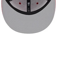 Men's New Era Cardinal Arizona Cardinals Main Trucker 9FIFTY Snapback Hat