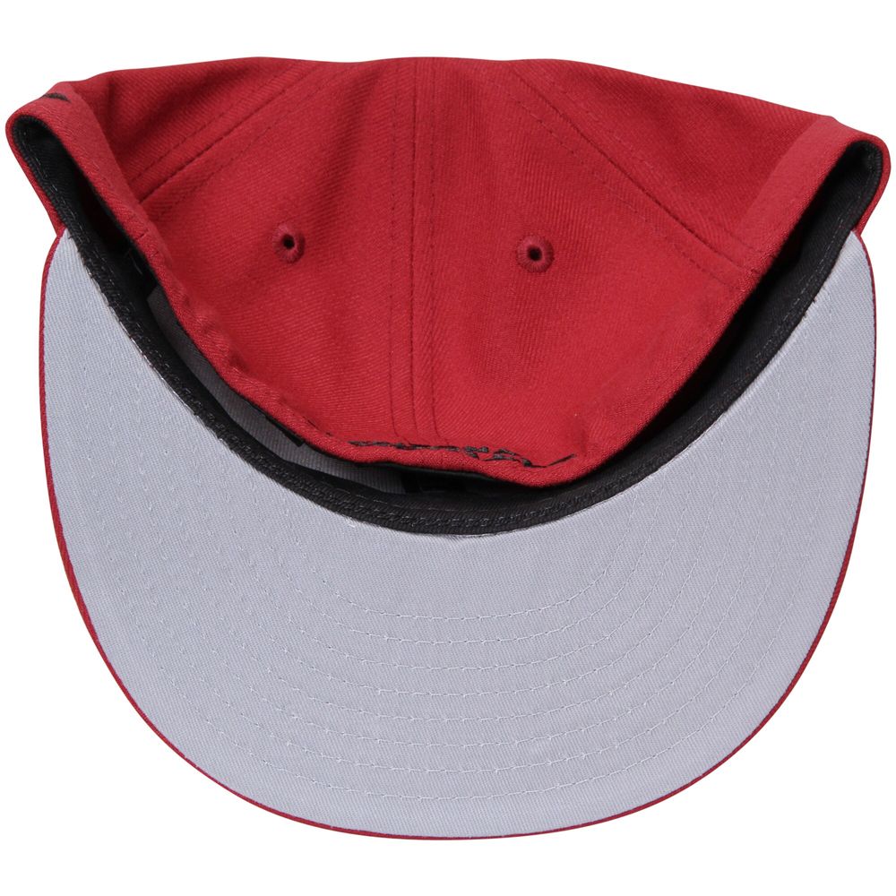 Men's New Era White Arizona Cardinals Omaha 59FIFTY Fitted Hat