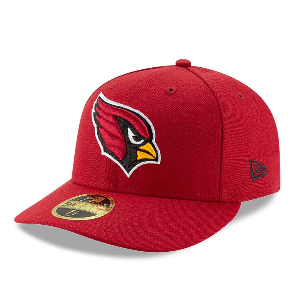 Men's New Era Cardinal Arizona Cardinals Omaha Low Profile 59FIFTY Structured Hat