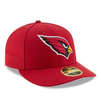 Men's New Era Cardinal Arizona Cardinals Omaha Low Profile 59FIFTY Structured Hat