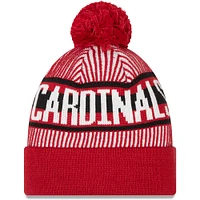 Men's New Era Cardinal Arizona Cardinals Striped