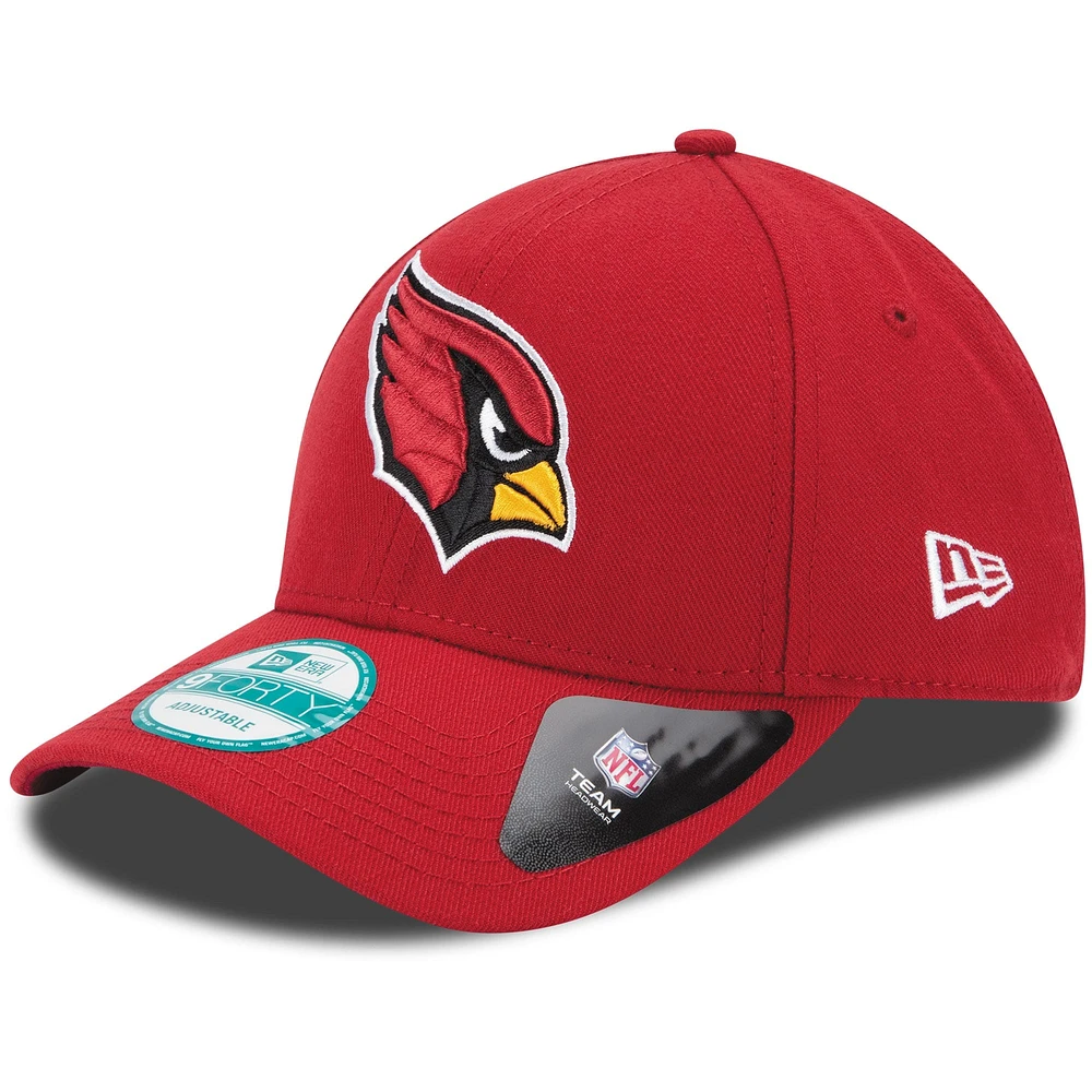 Casquette ajustable The League 9FORTY Cardinal des Cardinals de l'Arizona New Era pour homme