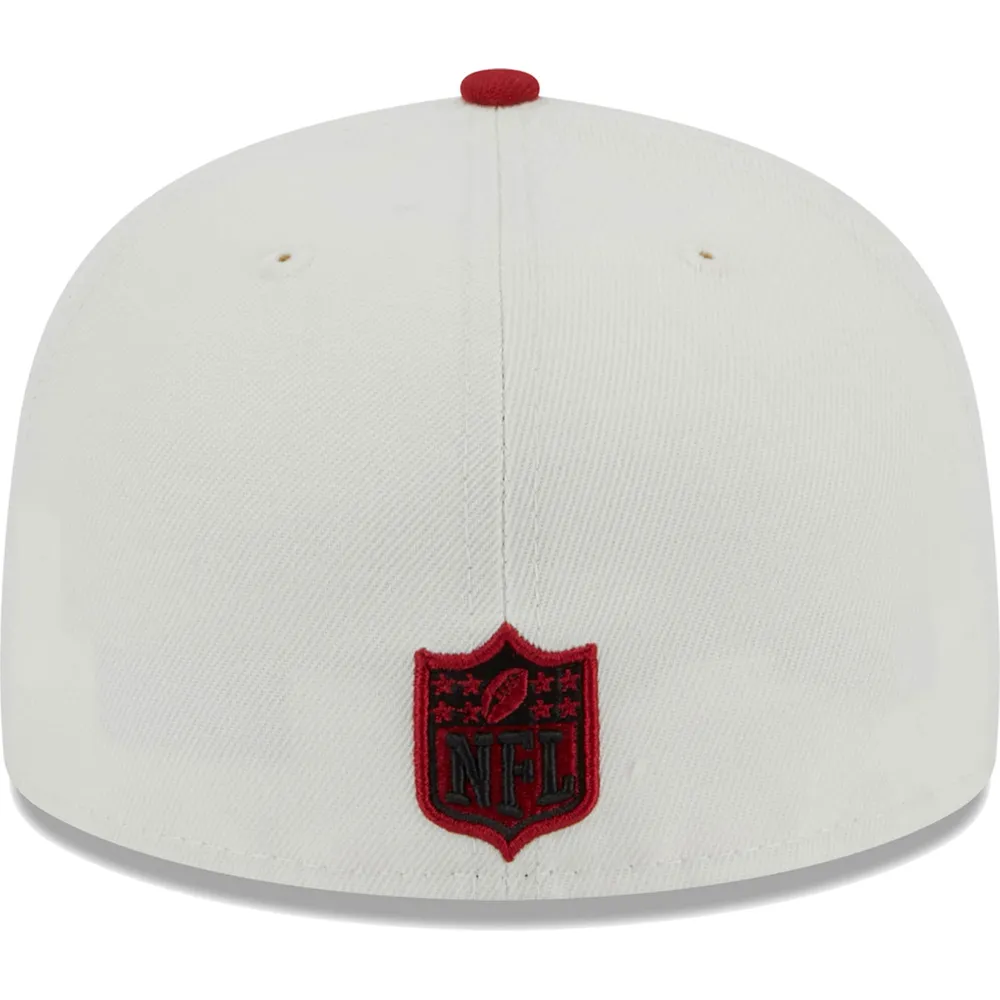 Arizona Cardinals Hat Cap 7 3/4 Red White NFL Football New Era Mens