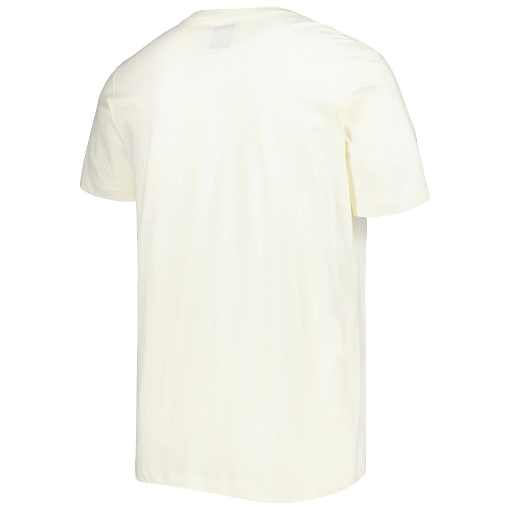 Men's New Era Cream Arizona Cardinals Sideline Chrome T-Shirt