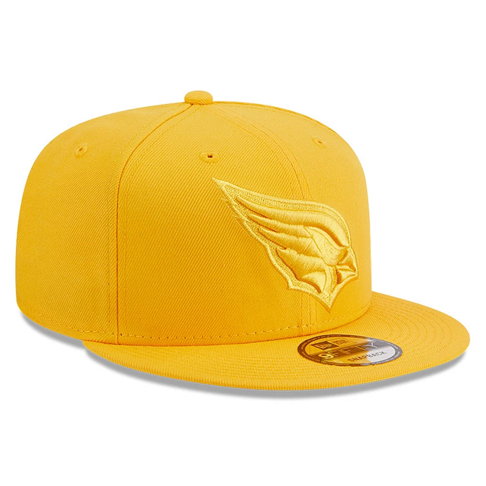 Casquette Snapback 9FIFTY Gold Pack de couleurs des Cardinals de l'Arizona New Era pour homme